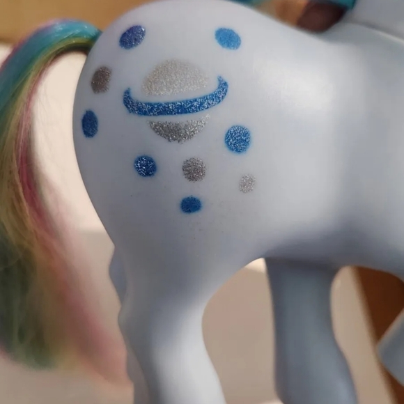 Vintage G1 Hasbro My Little Pony MOONSTONE Unicorn Rainbow pony - Picture 5 of 6